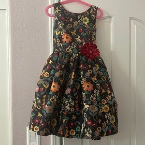 Pippa and Julie Floral Formal Girls Dress